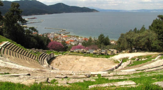 The Ancient Theatre thassos history monuments